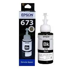 Epson 673 Black Ink Bottle Original